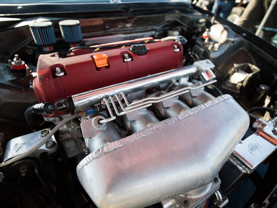 Engine bays with mil-spec wiring